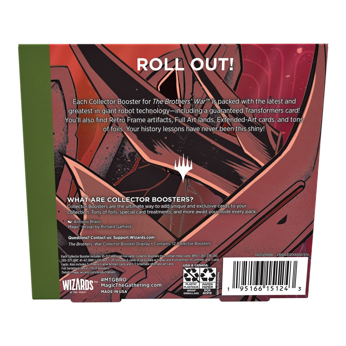 Magic: The Gathering The Brothers' War Collector Booster Box 12 Packs