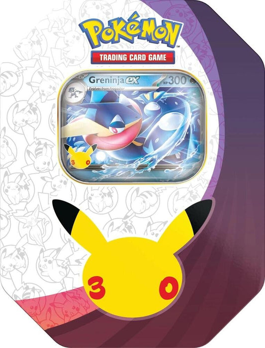 Pokémon 30th Celebration EX Tin Greninja
