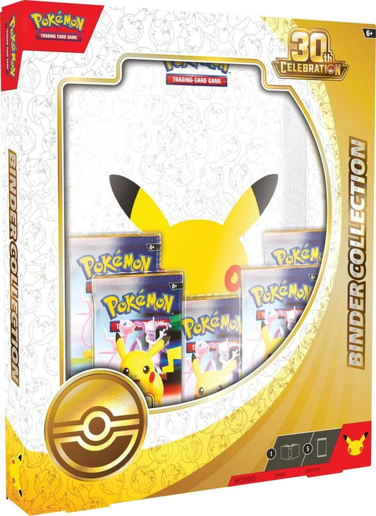Pokémon 30th Celebration Binder Collection 5 Packs