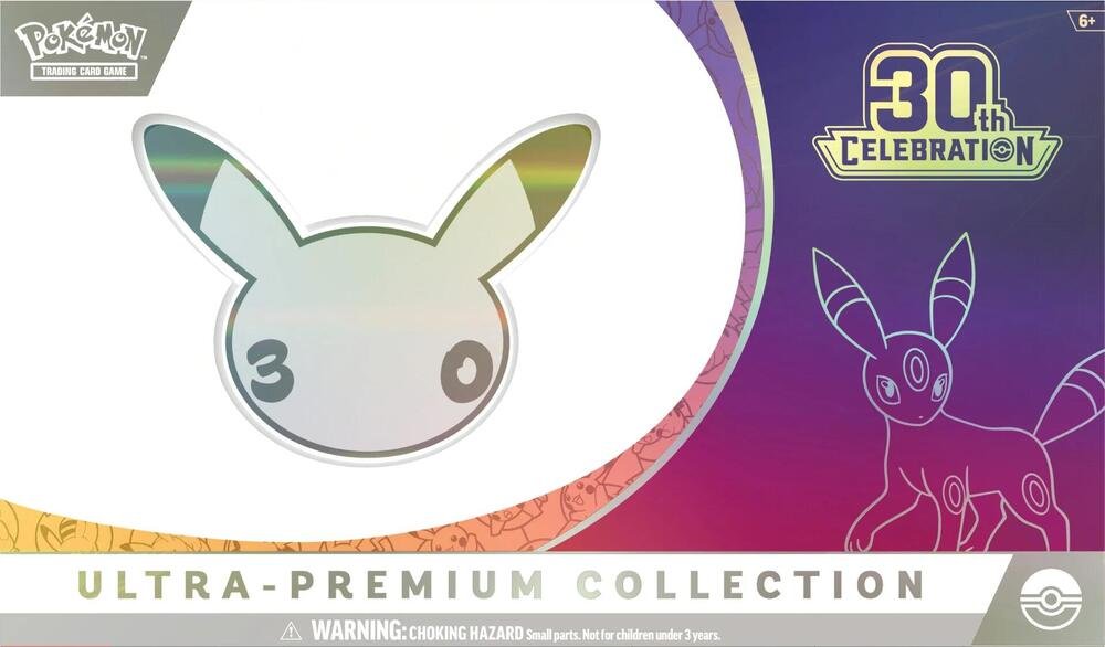Pokemon 30th Celebration Ultra Premium Collection Night Box 30 Packs