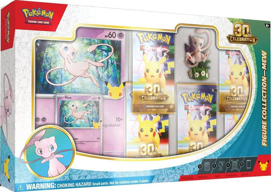Pokémon 30th Celebration Figure Collection Mew 5 Packs