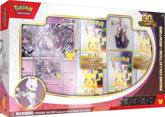 Pokémon 30th Celebration Figure Collection Mewtwo 5 Packs