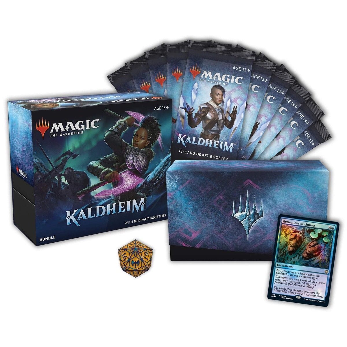 Magic: The Gathering Kaldheim Bundle 10 Draft Booster Packs