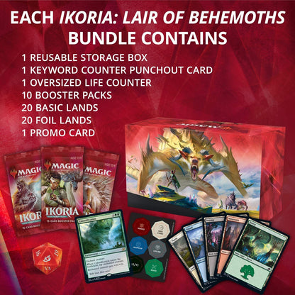 Magic: The Gathering Ikoria: Lair of Behemoths Bundle 10 Packs