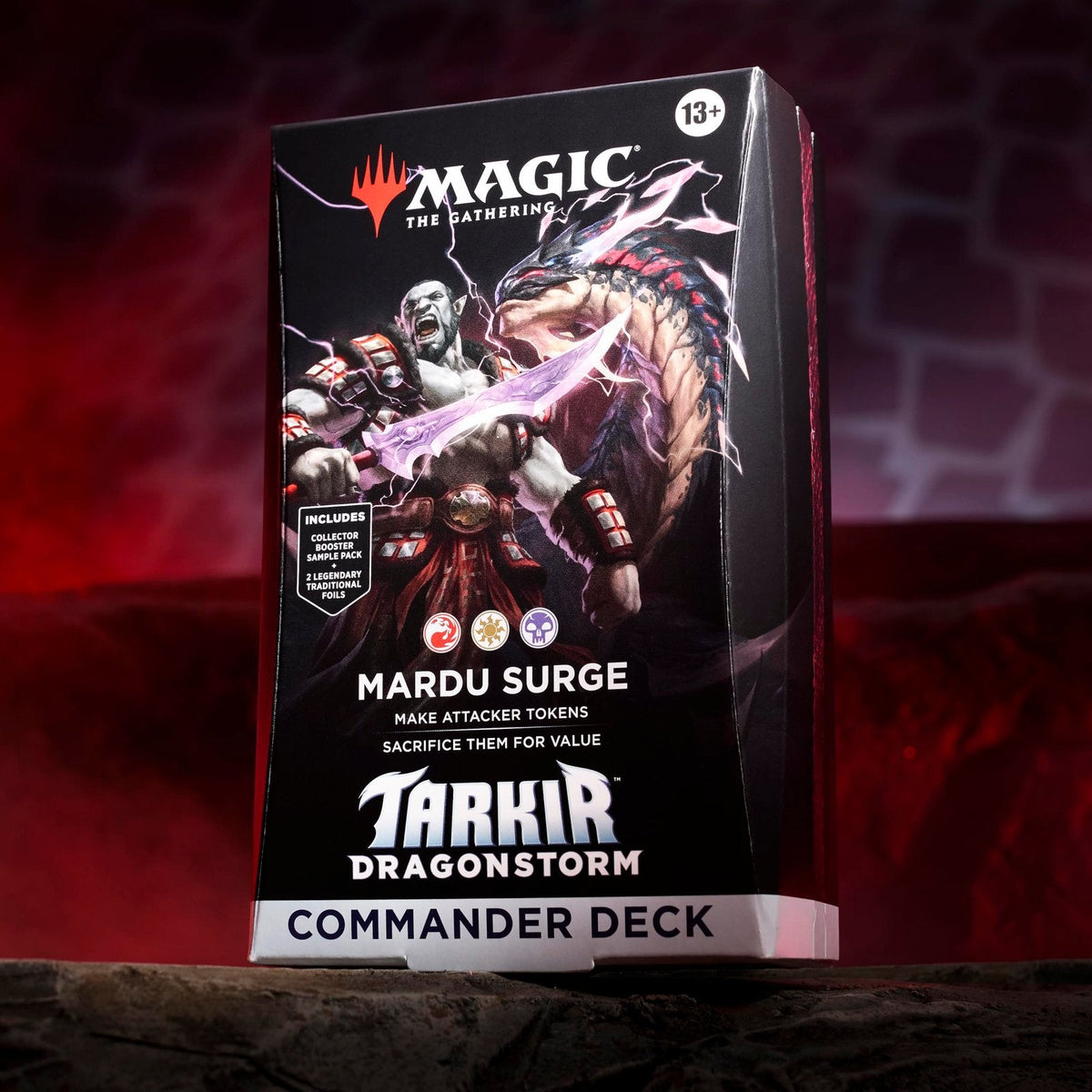 Magic: The Gathering Tarkir: Dragonstorm Mardu Surge Commander Deck