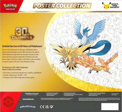 Pokémon 30th Celebration Poster Collection