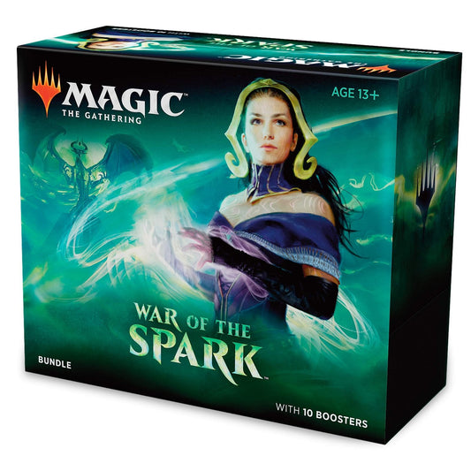 Magic: The Gathering War of The Spark Bundle 10 Packs