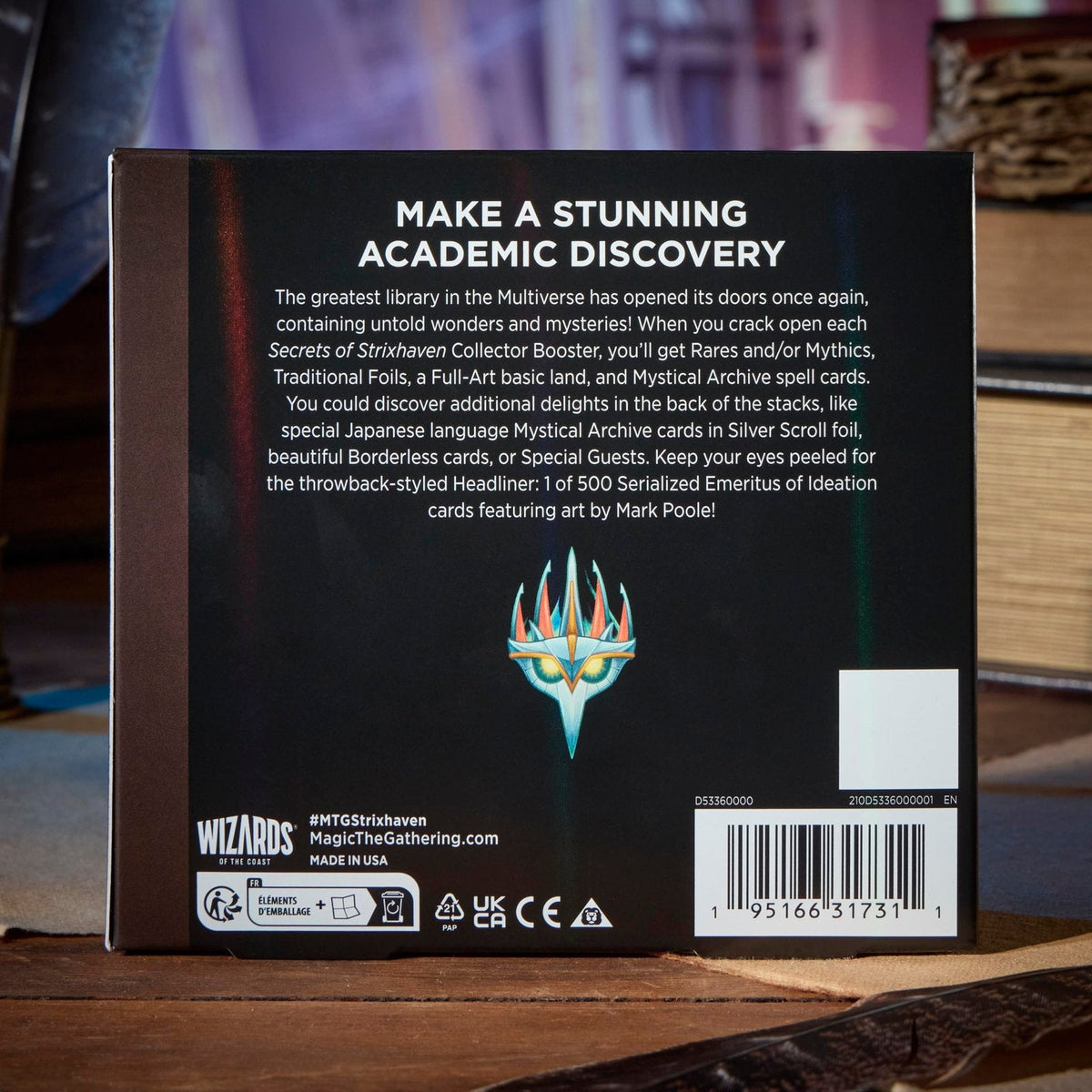 Magic: The Gathering Secrets of Strixhaven Collector Booster Box 12 Packs
