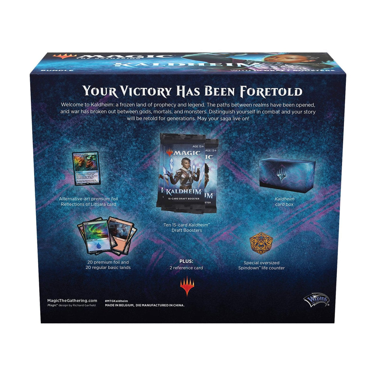 Magic: The Gathering Kaldheim Bundle 10 Draft Booster Packs