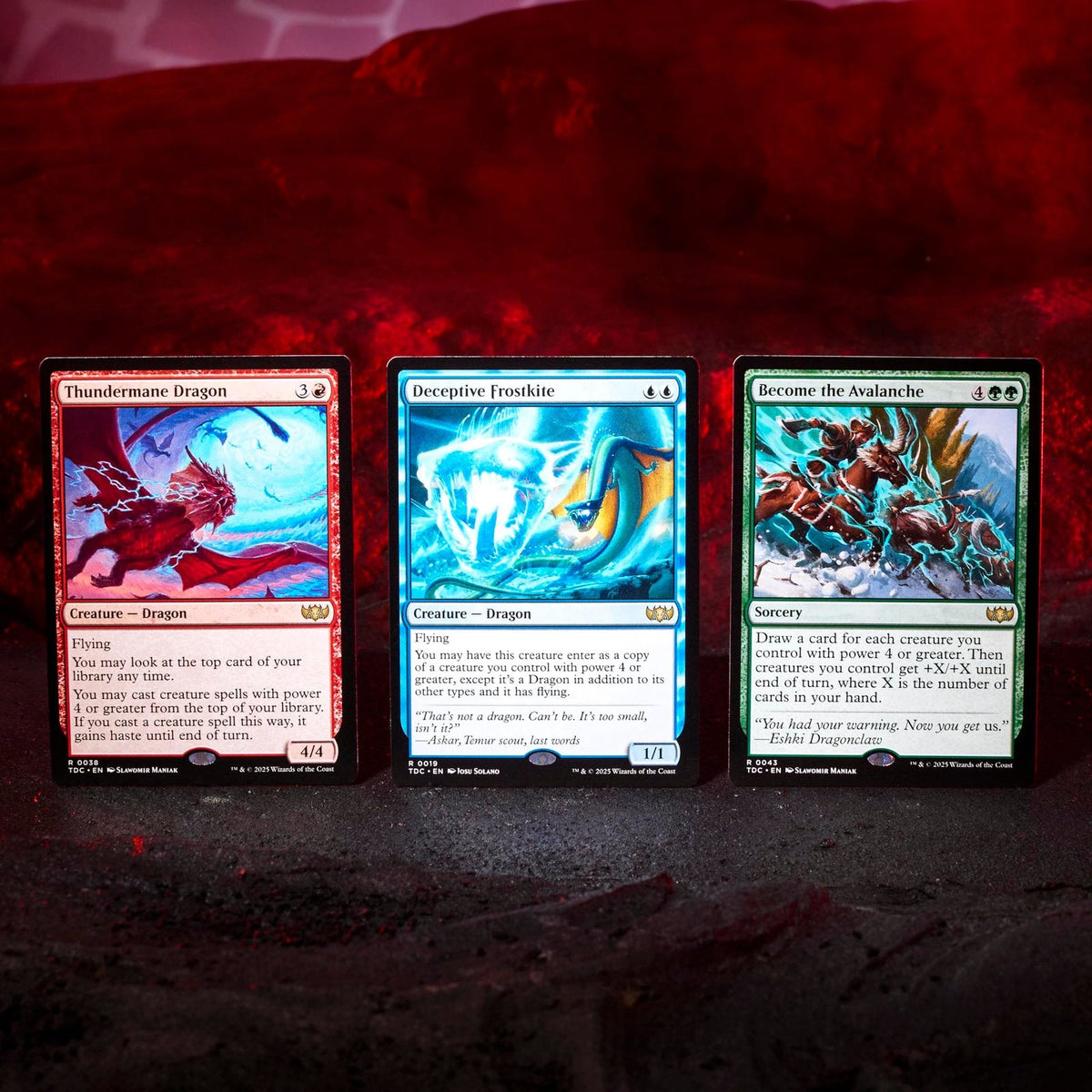 Magic: The Gathering Tarkir: Dragonstorm Mardu Surge Commander Deck