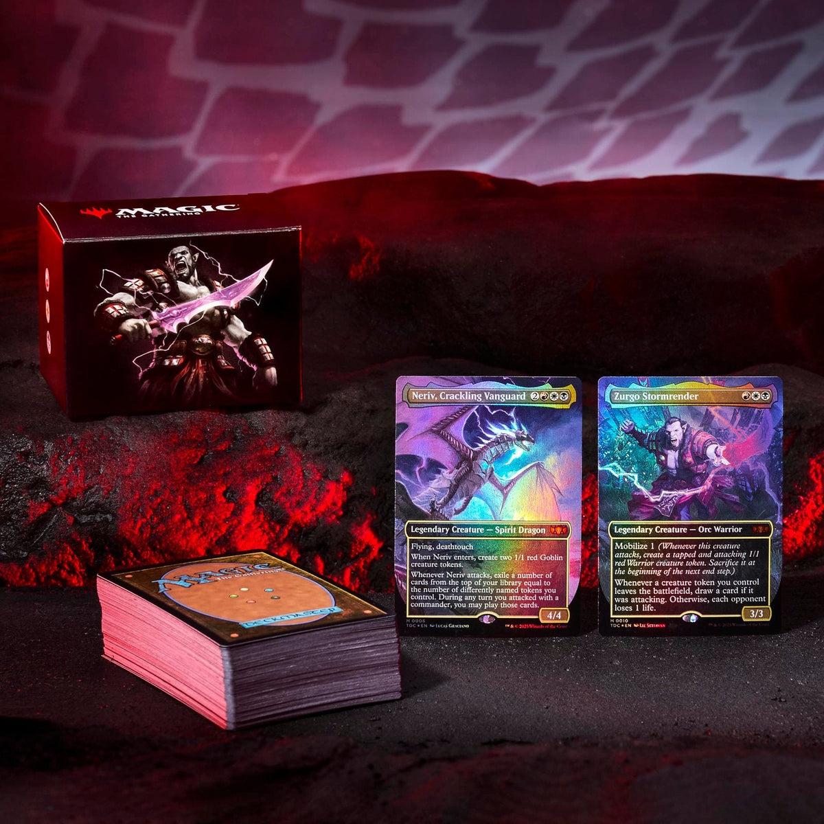 Magic: The Gathering Tarkir: Dragonstorm Mardu Surge Commander Deck