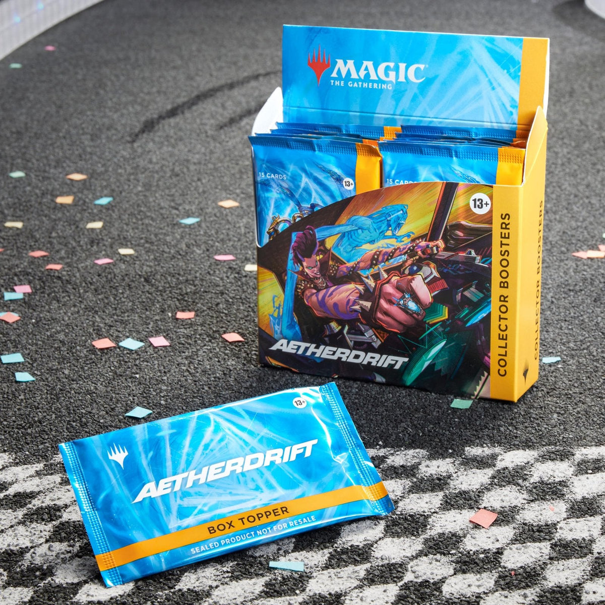 Magic: The Gathering Aetherdrift Collector Booster Box 12 Packs