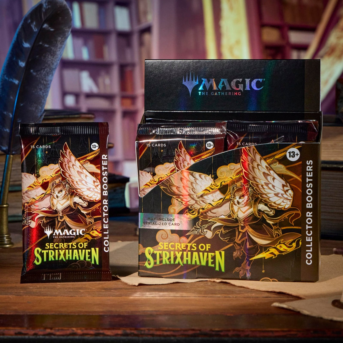 Magic: The Gathering Secrets of Strixhaven Collector Booster Box 12 Packs