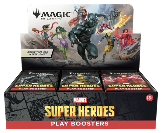 Magic: The Gathering Marvel Super Heroes Play Booster Box 30 Packs