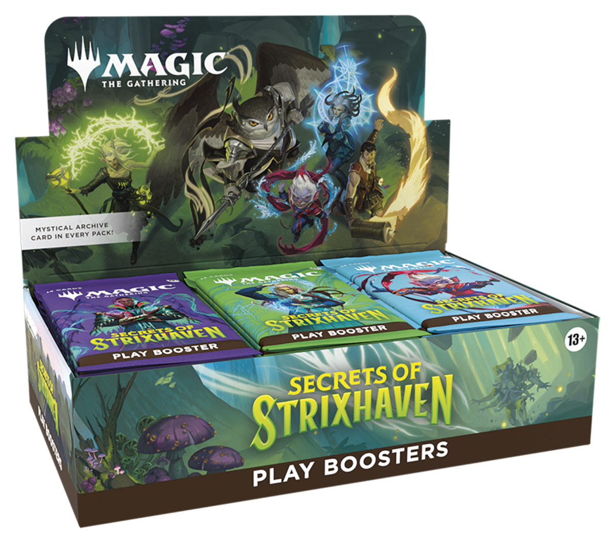 Magic: The Gathering Secrets of Strixhaven Play Booster Box 30 Packs