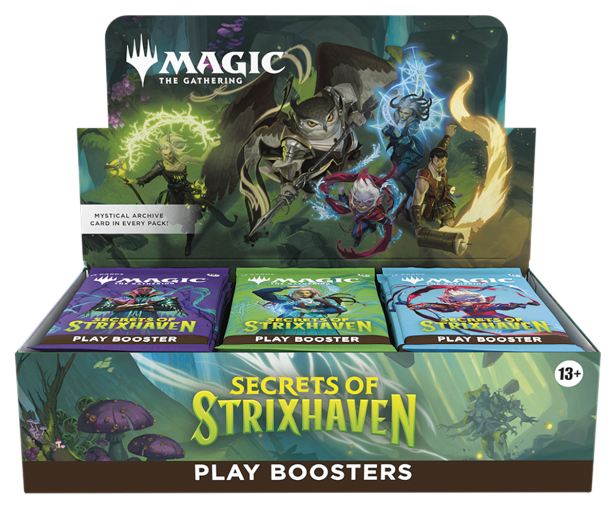 Magic: The Gathering Secrets of Strixhaven Play Booster Box 30 Packs