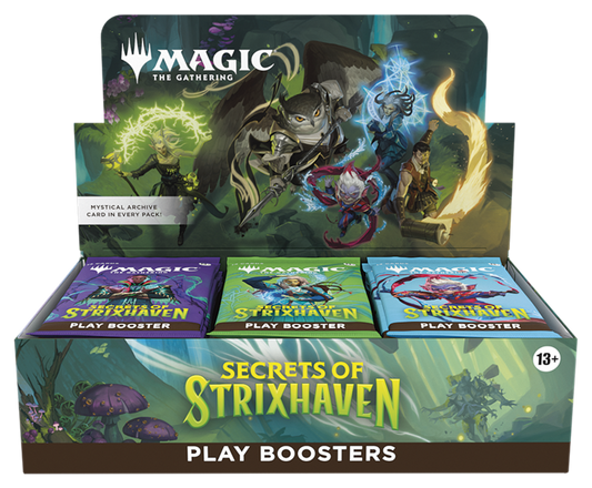 Magic: The Gathering Secrets of Strixhaven Play Booster Box 30 Packs