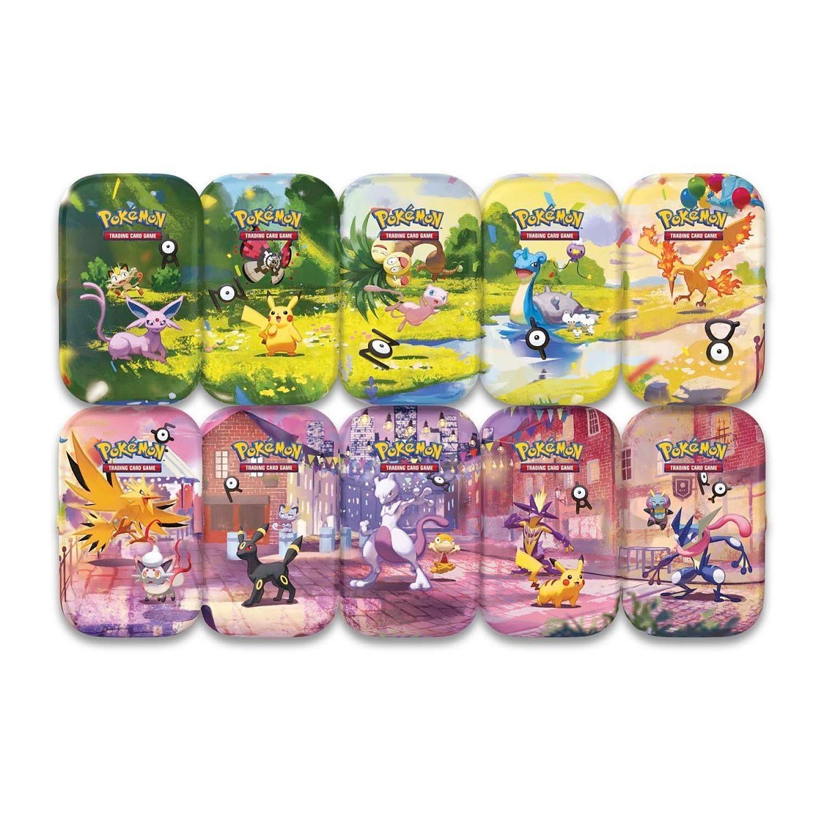 Pokémon 30th Celebration Mini Tin Espeon 2 Packs