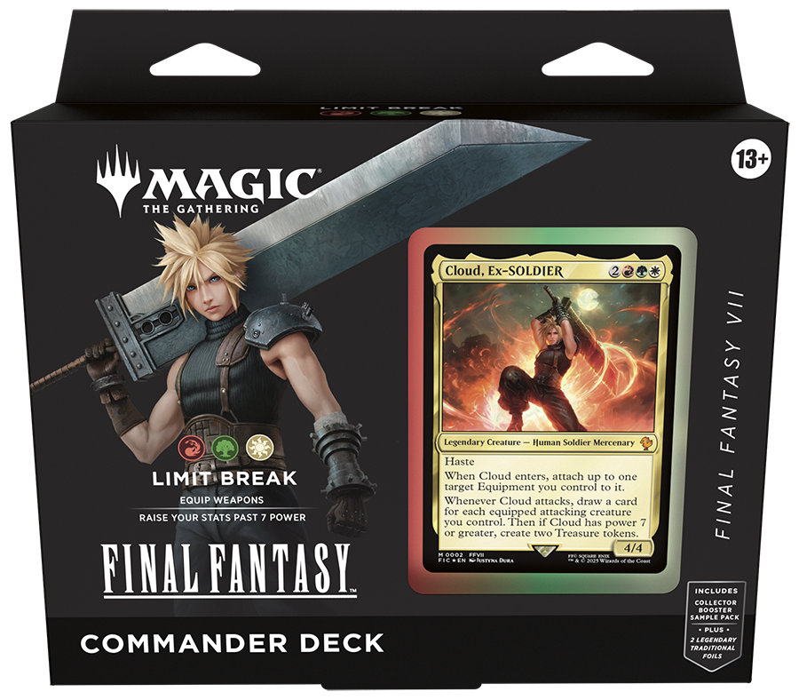Final Fantasy Commander Deck Set of 4 Decks