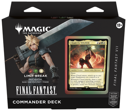 Final Fantasy Commander Deck Set of 4 Decks