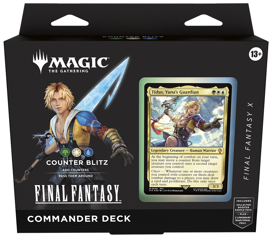 Final Fantasy Commander Deck Set of 4 Decks