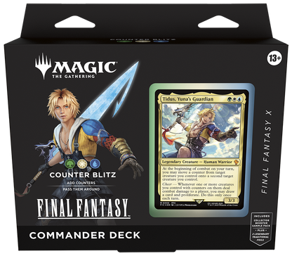 Final Fantasy Commander Deck Set of 4 Decks