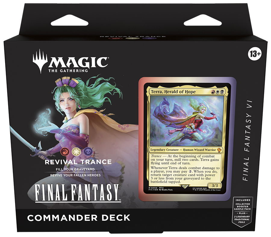 Final Fantasy Commander Deck Set of 4 Decks