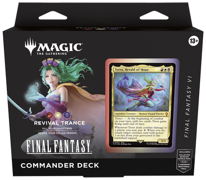 Final Fantasy Commander Deck Set of 4 Decks
