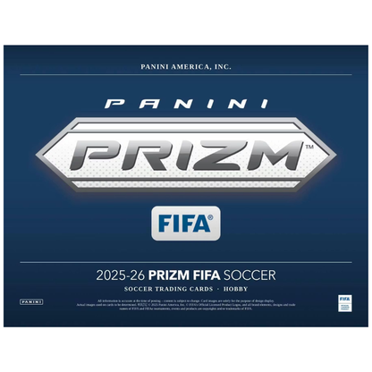 Panini 2025/26 Prizm FIFA Soccer Hobby Case 12 Boxes