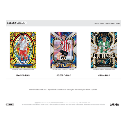 Panini Select 2025/26 La Liga Soccer Hobby Case 12 Boxes