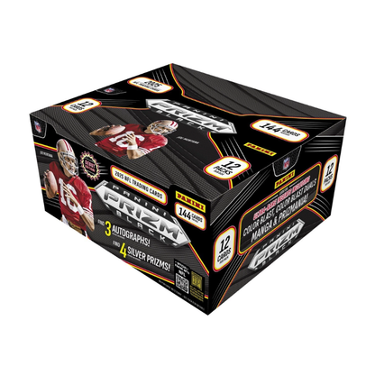 Panini 2025 Prizm Black Football Hobby Box 12 Packs
