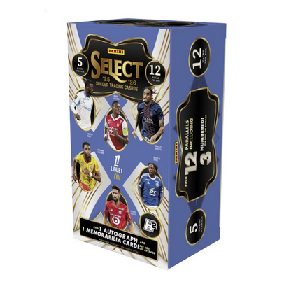 Panini Select 2025/26 Ligue 1 Soccer H2 Case 12 Boxes