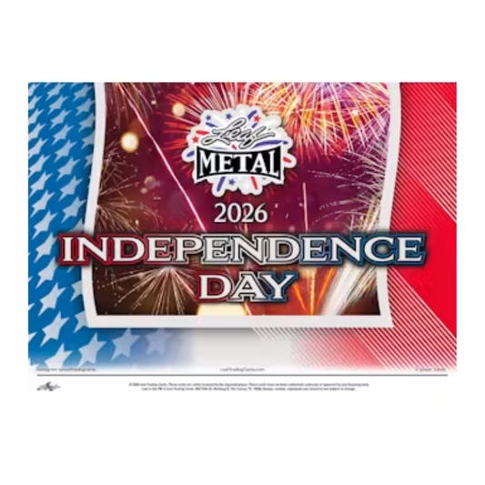 Leaf 2026 Metal Independence Day Hobby Box 1 Pack