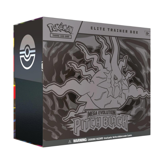 Pokemon Mega Evolution Pitch Black Elite Trainer Box Case 10 Boxes