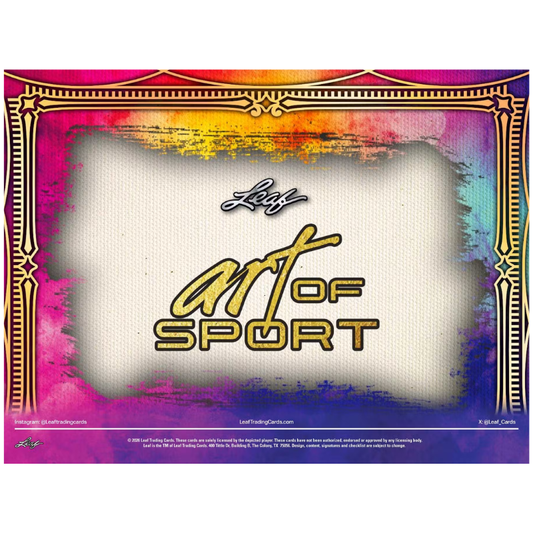 Leaf 2026 Art of Sport Hobby Box 4 Cards