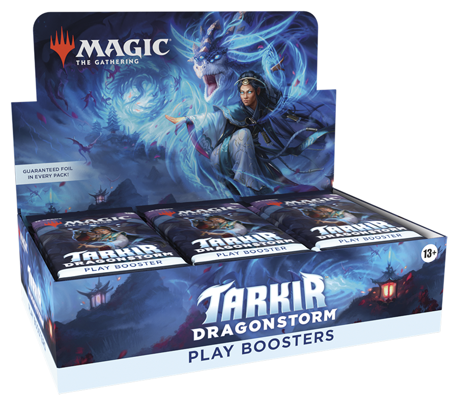 Magic: The Gathering Tarkir: Dragonstorm Play Booster Box 30 Packs